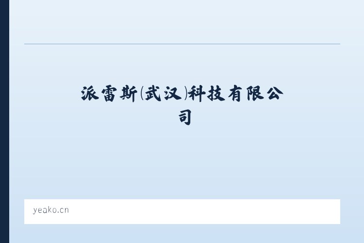 宁强县 - 派雷斯（武汉）科技有限公司 列表图